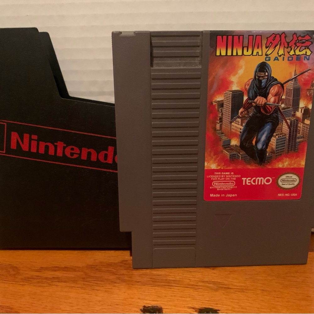 Nintendo Ninja Gaiden NES Cartridge - Gray